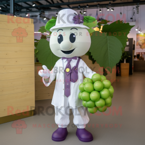 Cream Grape maskot kostume...