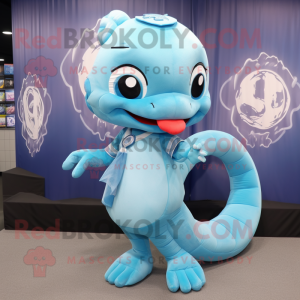 Sky Blue Hydra mascotte...