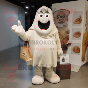 Beige Ghost mascotte...