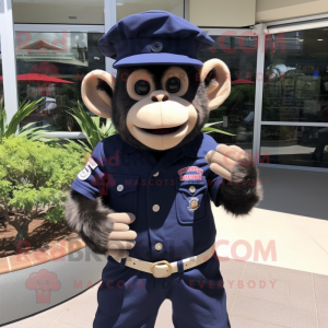 Navy Monkey mascotte...