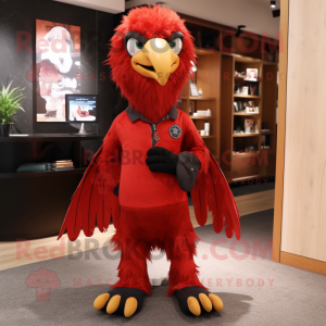 Red Eagle mascotte kostuum...