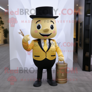 Goudgeurende kaars mascotte...