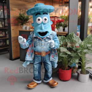Turkis Bbq Ribs maskot...