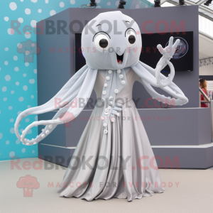 Silver Octopus mascotte...