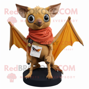 Rust Fruit Bat maskot...