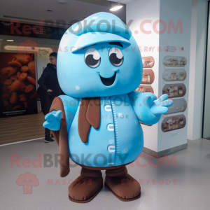 Cyan Chocolates Maskottchen...