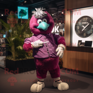 Magenta Kiwi mascotte...