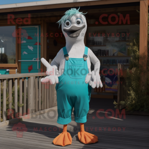 Turkos Seagull maskot...