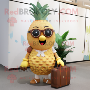 Tan Pineapple mascotte...