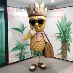 Tan Pineapple mascotte...