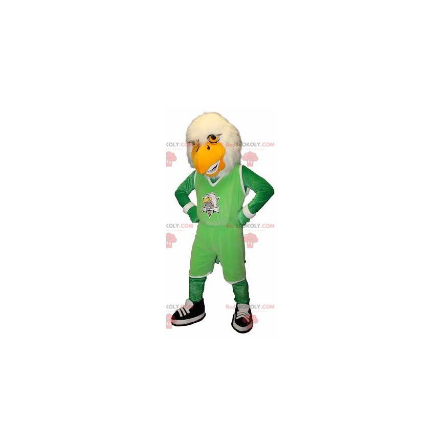 Mascotte d'aigle de vautour en tenue de sport - Redbrokoly.com