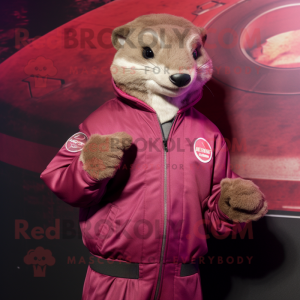 Magenta Mongoose mascotte...