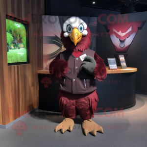 Maroon Vulture mascotte...