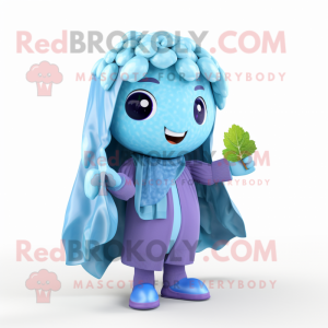 Sky Blue Grape maskot...