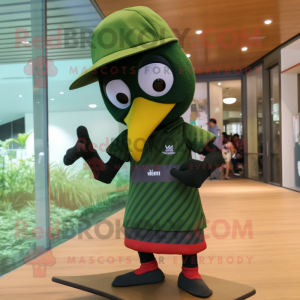 Olive Woodpecker mascotte...