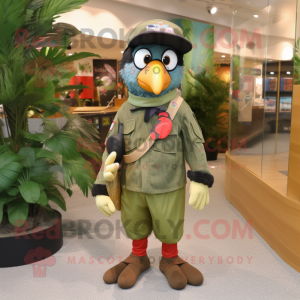 Olive Woodpecker mascotte...