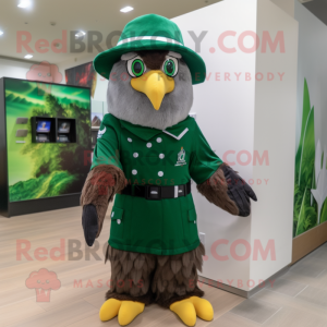 Forest Green Eagle maskot...