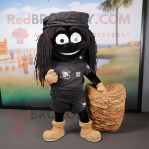 Black Pad Thai mascotte...