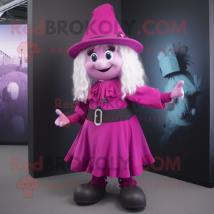 Magenta heks mascotte...