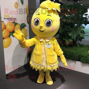  sitron maskot kostyme...