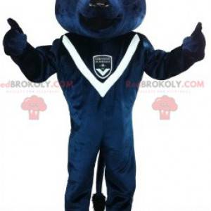 Maskot av den blå björnen i Girondins de Bordeaux -