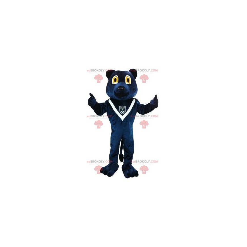 Mascot of the blue bear of the Girondins de Bordeaux -