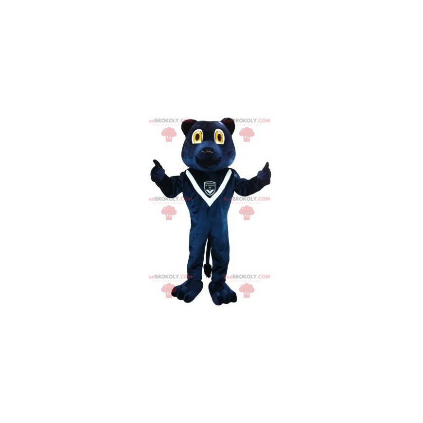 Mascotte van de blauwe beer van de Girondins de Bordeaux -