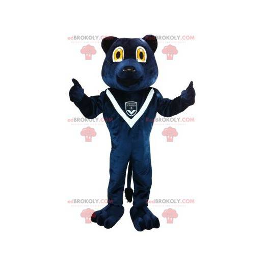 Mascot of the blue bear of the Girondins de Bordeaux -