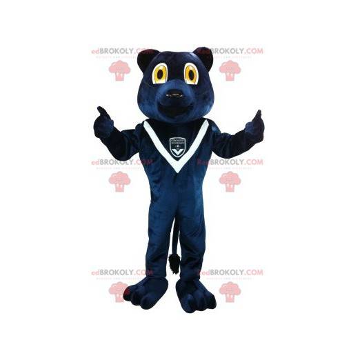 Mascote do urso azul dos Girondins de Bordeaux - Redbrokoly.com