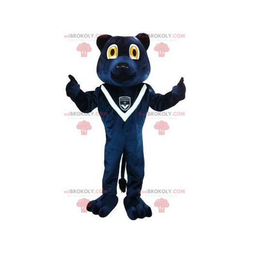 Mascotte van de blauwe beer van de Girondins de Bordeaux -