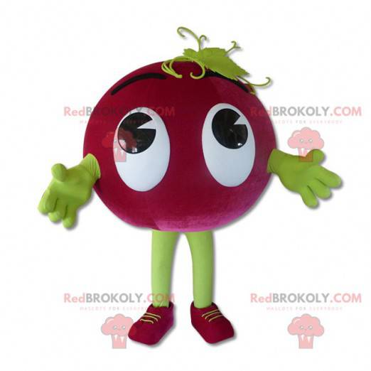 Red grape fruit mascot - Redbrokoly.com