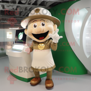 Beiger Leprechaun-Hut...