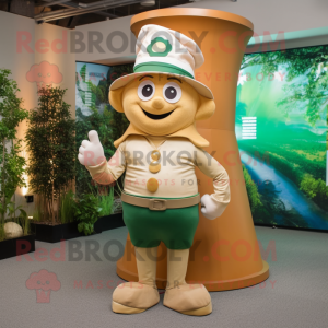 Beiger Leprechaun-Hut...
