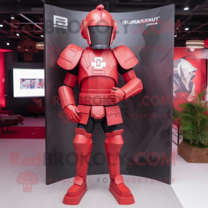 Postava maskota Red Spartan...