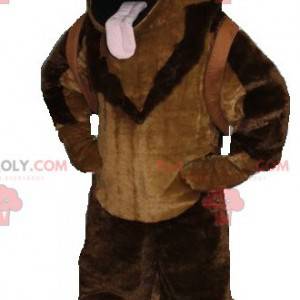 Bruine Mechelse herder mascotte - Redbrokoly.com
