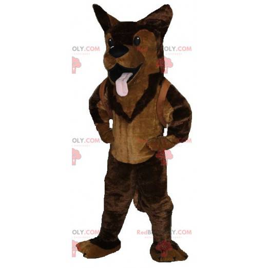 Brun malinois tysk herde maskot - Redbrokoly.com
