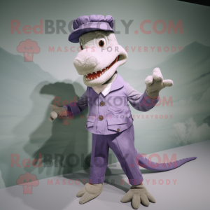 Lavendel-Krokodil...