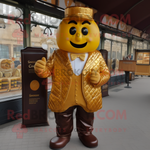 Gold Chocolates Maskottchen...