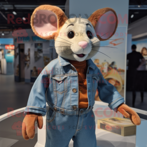 Rust Mouse mascotte kostuum...