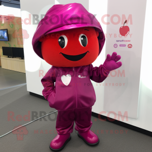 Magenta Apple mascotte...