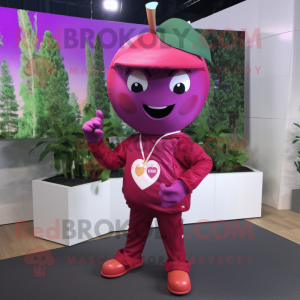 Magenta Apple mascotte...