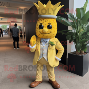 Yellow Pineapple mascotte...