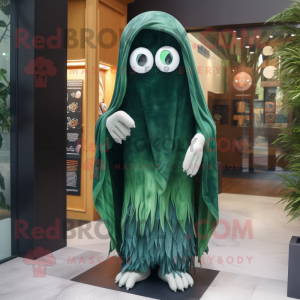 Forest Green Ghost maskot...