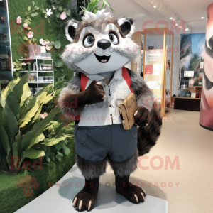  Badger mascotte kostuum...