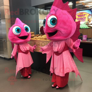 Pink Fish Tacos maskot...