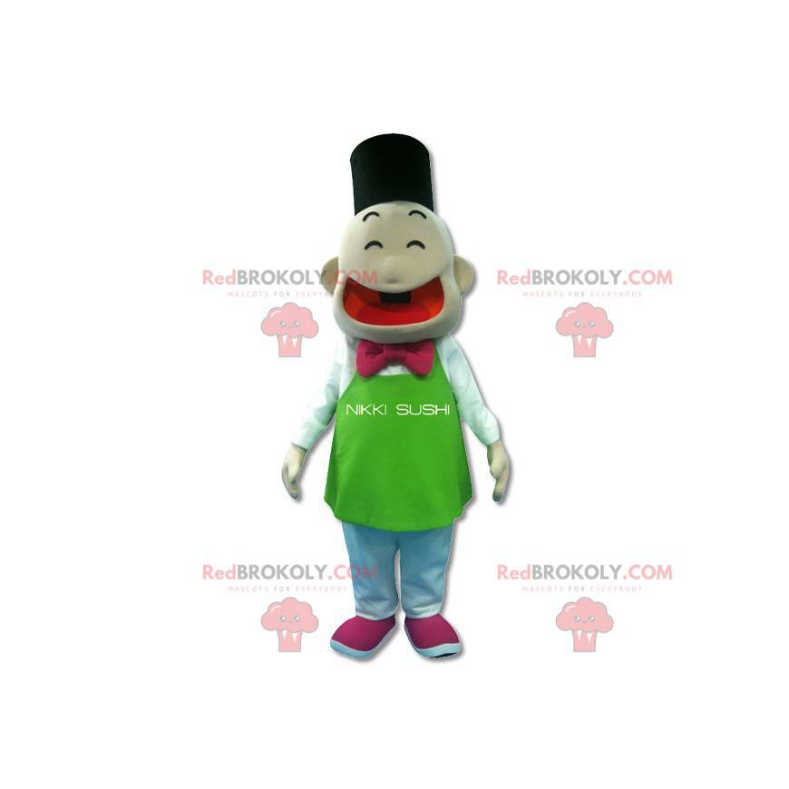 Japanse man mascotte. Sushi mascotte - Redbrokoly.com