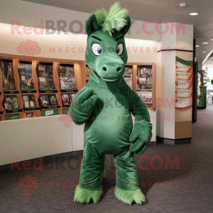 Forest Green Horse maskot...