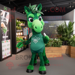 Forest Green Horse mascotte...