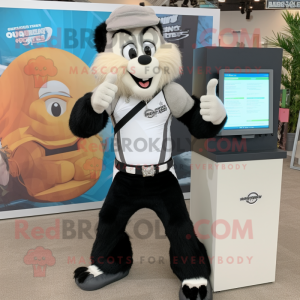 Tan Skunk mascotte kostuum...