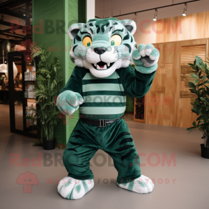 Forest Green Tiger maskot...